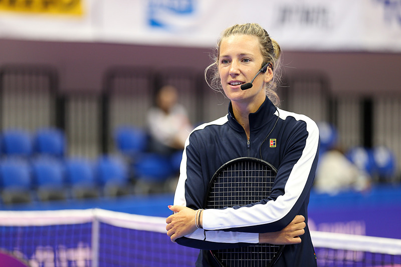 またまた長身美人！　183cmのヴィクトリア・アザレンカ選手。ビカ（Vika）の愛称で人気のベラルーシの選手です