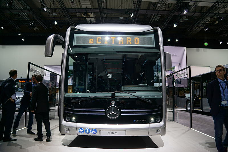 EVの大型路線バスとなるeCitaro