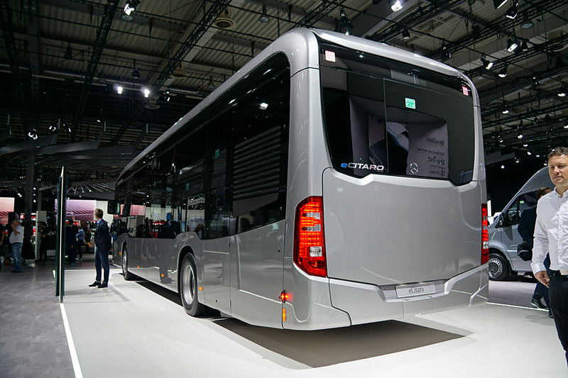 EVの大型路線バスとなるeCitaro