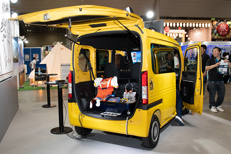 使い勝手のよさそうなラゲッジルーム