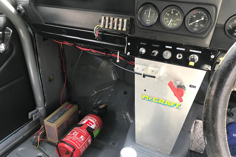 ベレットのコクピット