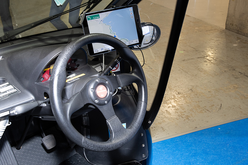 タブレットによるナビゲーション