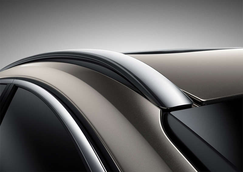 エクステリアは先代V60から低くワイドに見えるスタイルになり、サイドウィンドウは1960年代に登場した「ボルボ P1800」を想起させるデザインが与えられた