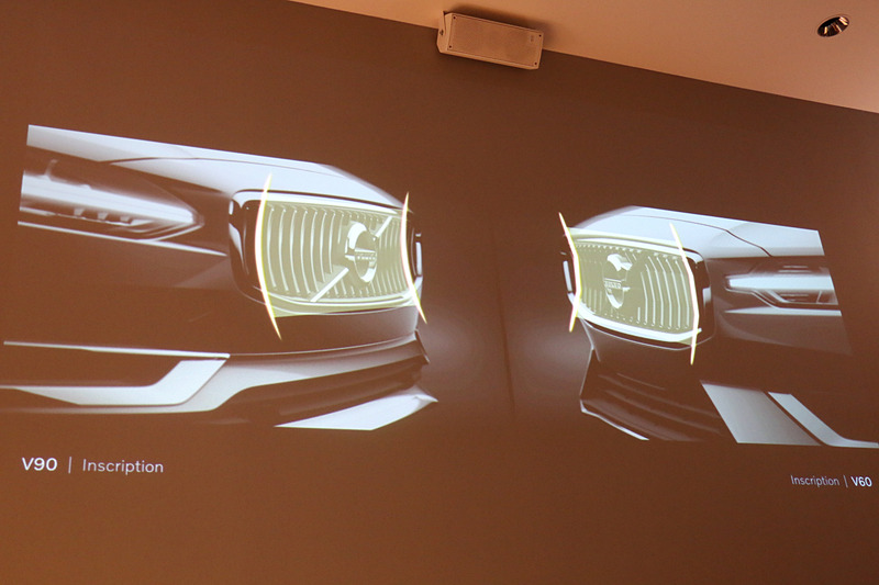 V90とV60のデザイン比較