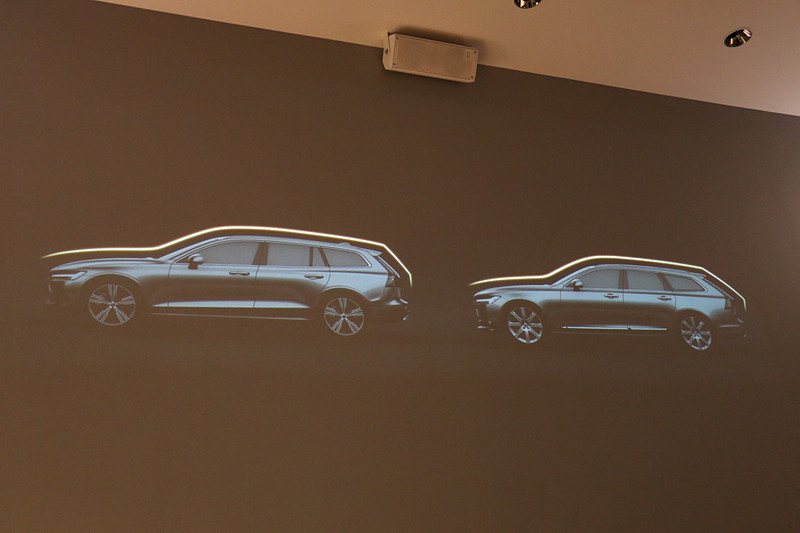 V90とV60のデザイン比較