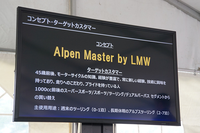 NIKENの商品コンセプトを示すスライド