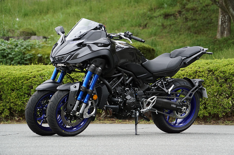 前2輪を採用する新型LMW（Leaning Multi Wheel）「NIKEN」