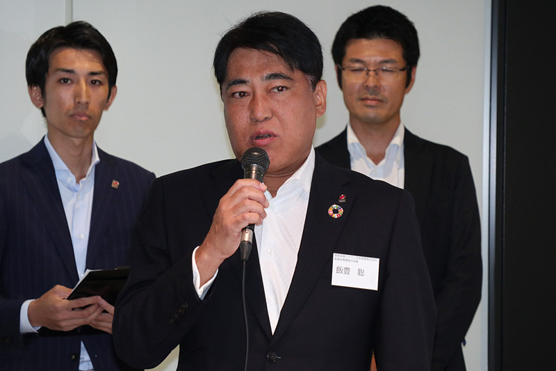 損害保険ジャパン日本興亜株式会社 取締役専務執行役員 飯豊聡氏