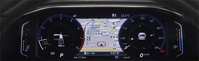 デジタルメータークラスター“Active Info Display”