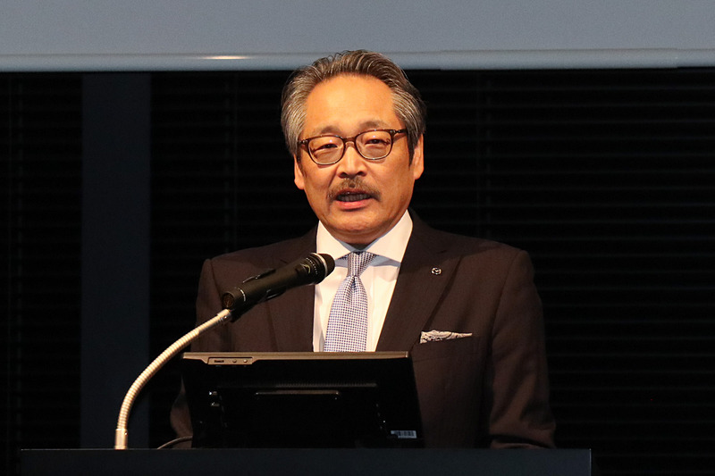 マツダ株式会社 代表取締役副社長執行役員 藤原清志氏