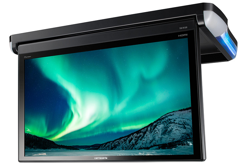 国内最大級の13.3V型大画面フルHDパネルを搭載したフリップダウンモニター「TVM-FW1300-B」