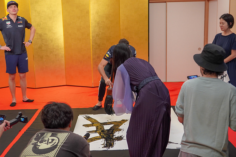 出来上がりに本人もなかなか満足げ