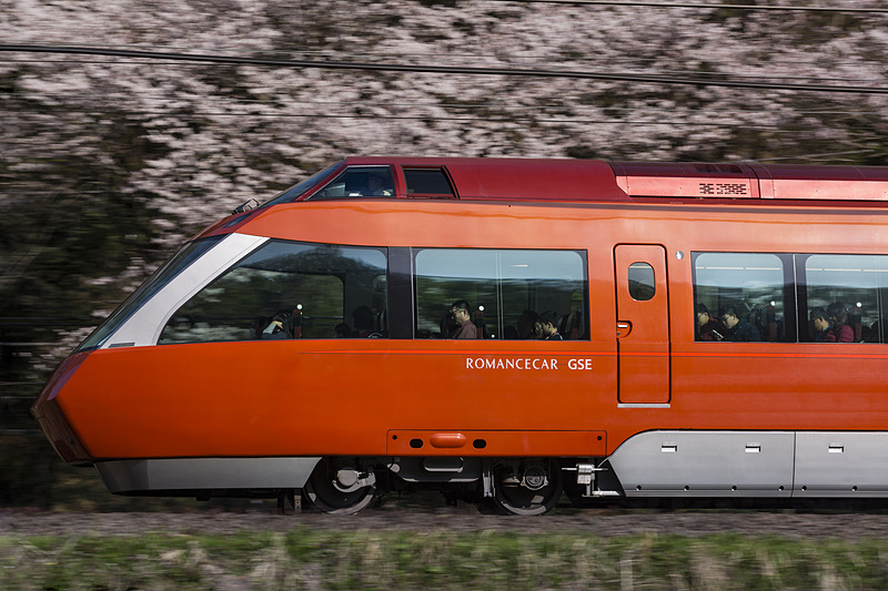 小田急電鉄の特急車両「70000形特急車両 ロマンスカー GSE」