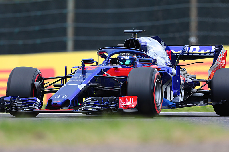 予選6位と大健闘したブレンドン・ハートレー選手（28号車 スクーデリア・トロロッソ・ホンダ）