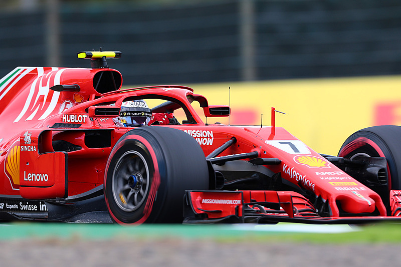 予選4位になったキミ・ライコネン選手（7号車 フェラーリ）