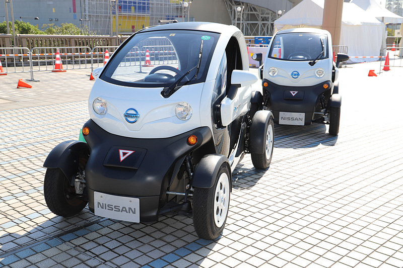 超小型モビリティ試乗体験（日産）では、日産「ニュー モビリティ コンセプト」に試乗できる