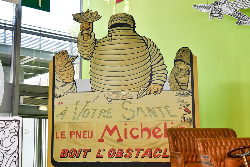 初期のビバンダムくん。カワイサを感じるのは難しい