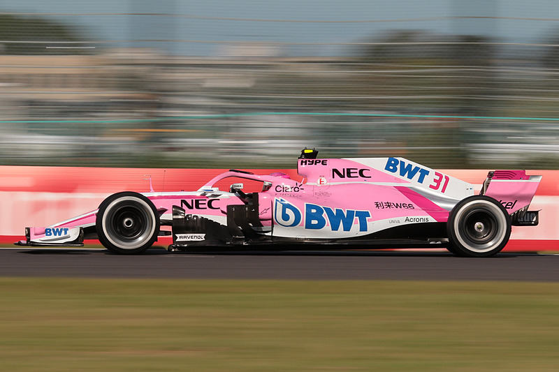 フォースインディアのもう1台オコン選手は9位に