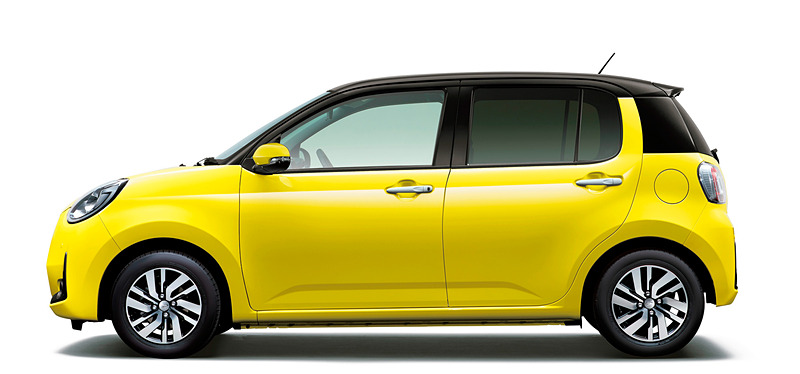 ブーン シルク専用色の「ブラックマイカメタリック×レモンスカッシュクリスタルメタリック」