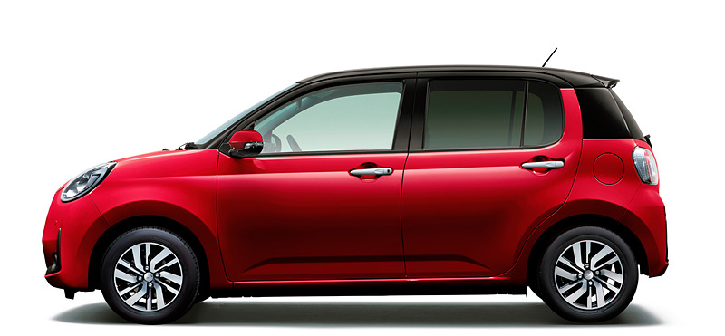 ブーン シルク専用色の「ブラックマイカメタリック×ファイアークォーツレッドメタリック」