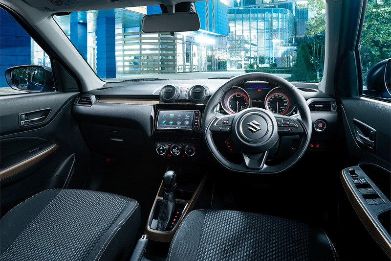 スイフト XRリミテッドのインテリア