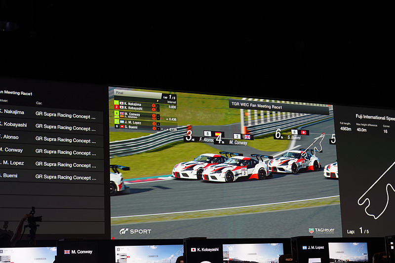 ホイールトゥーホイールの激しいレース