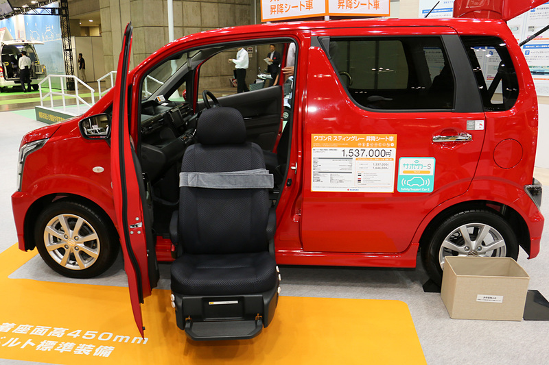 ワゴンR スティングレー 昇降シート車