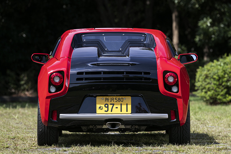 「S660 Neo Classic」。外装パーツのキット販売価格は129万6000円