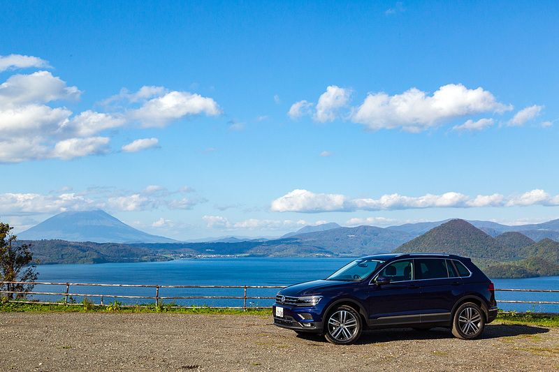 北海道らしい壮大な景色を楽しみつつ景勝地・洞爺湖方面に移動