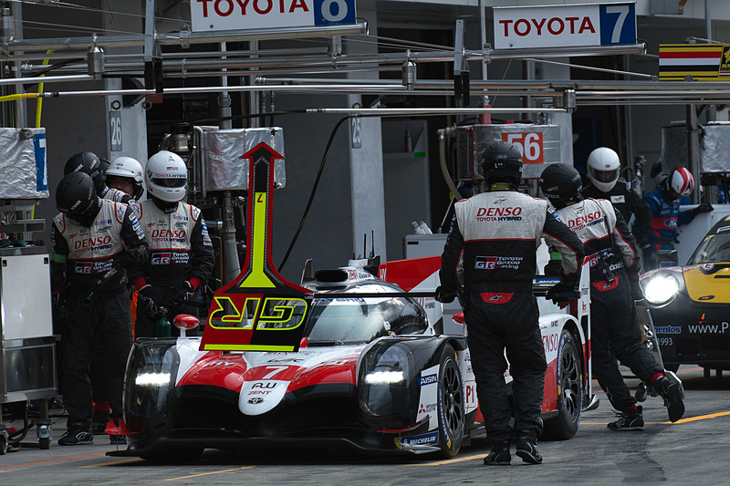 FP1、FP2ともに2位となった7号車 TOYOTA TS050 HYBRID（マイク・コンウェイ/小林可夢偉/ホセ・マリア・ロペス組、MI）