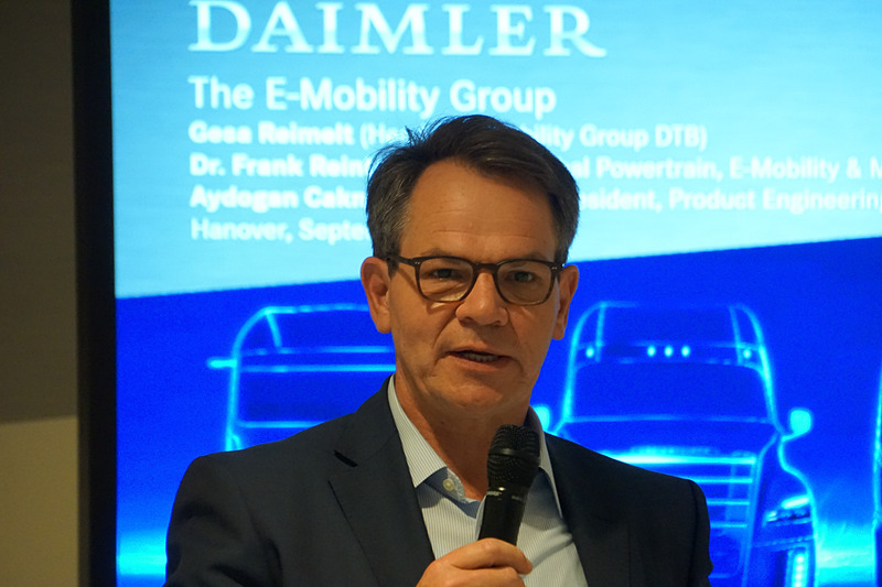 ダイムラー・トラック部門取締役 開発本部長 フランク・ラインティェス氏