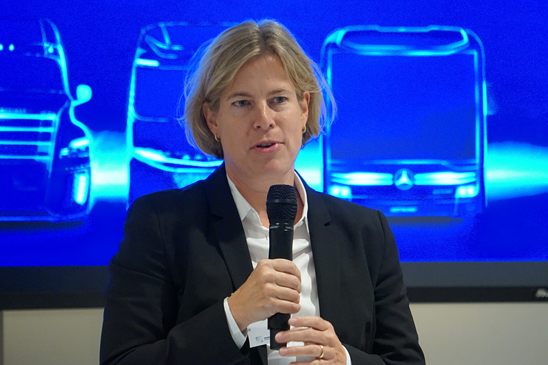 ダイムラートラック＆バスEMG部代表のゲーザー・ライメルト氏