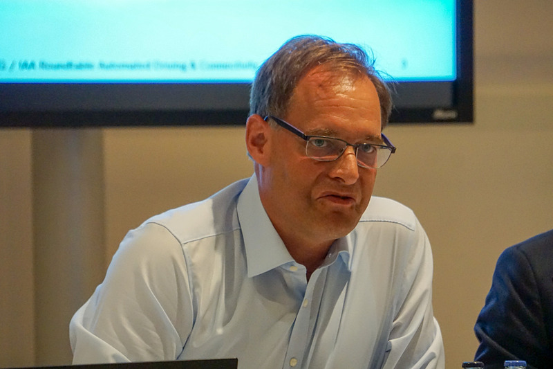 ダイムラー・トラック戦略部門代表のペーター・ボーン・シュミット氏