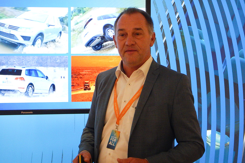 独フォルクスワーゲンでバッテリー開発責任者を務めるMichael Thiel氏