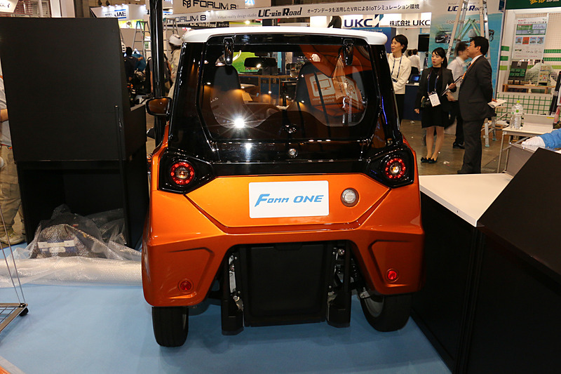 FOMMが2019年初頭にタイ国内で発売を予定する超小型EVのFOMM ONE。価格は66万4000バーツ（日本円で約230万円）を予定