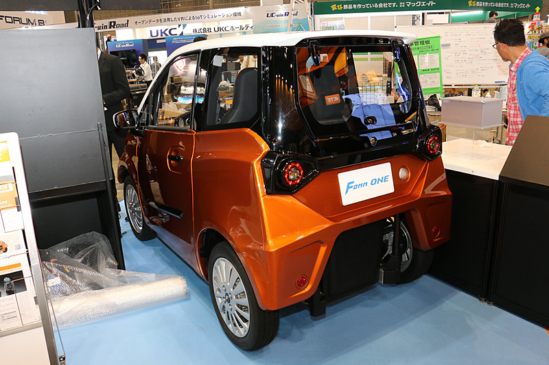 FOMMが2019年初頭にタイ国内で発売を予定する超小型EVのFOMM ONE。価格は66万4000バーツ（日本円で約230万円）を予定