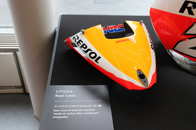 会場にはMotoGPにまつわるさまざまな展示が行なわれていた