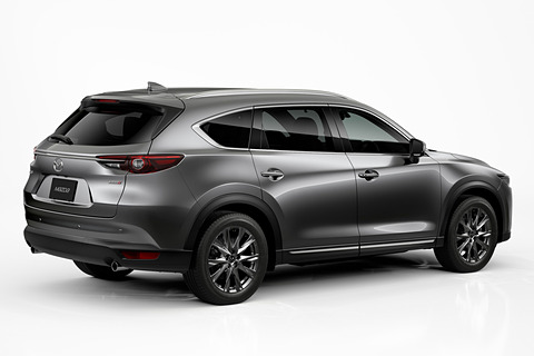 マツダグレージュM マツダ、「CX-8」に2.5リッターガソリンの自然吸気＆ターボエンジン新