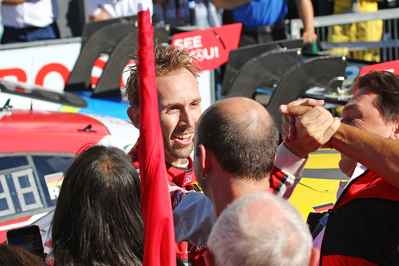 優勝したレネ・ラスト