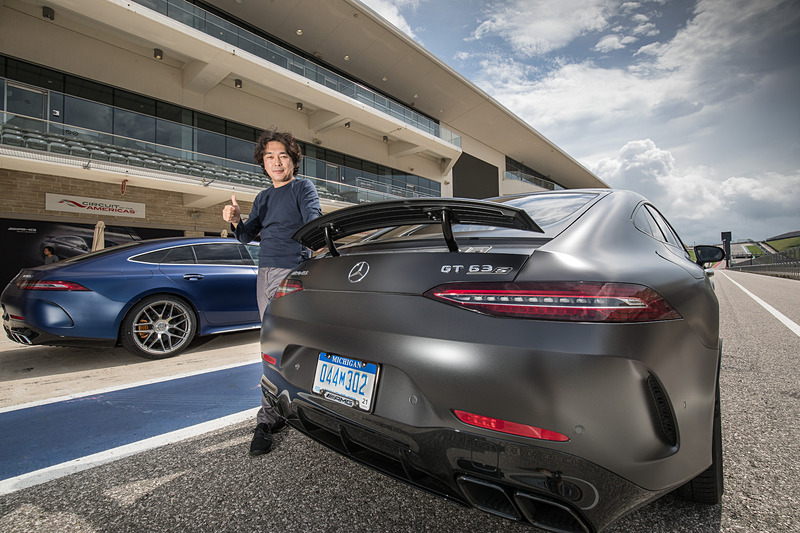 米国 テキサス州オースティンで「メルセデス AMG GT 4ドアクーペ」の国際試乗会が行なわれた
