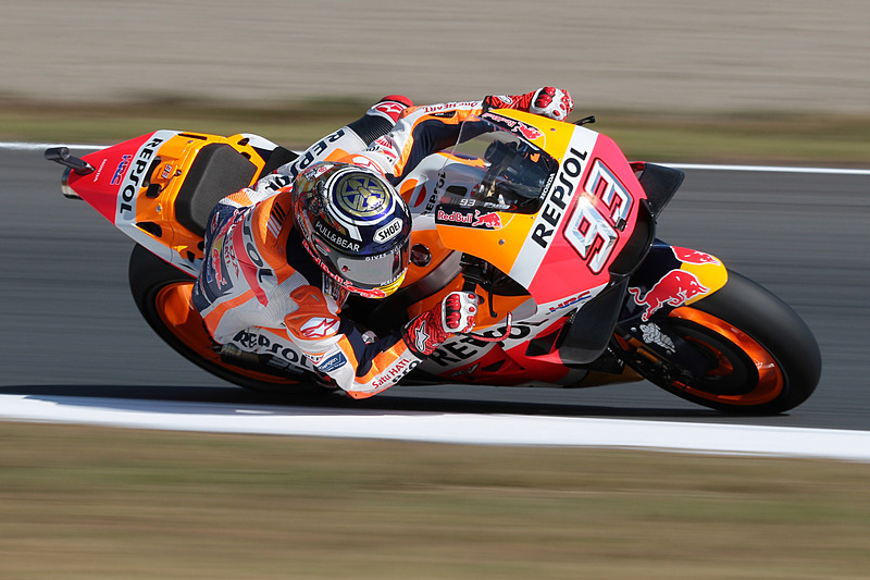 決勝はセカンドローからのスタートとなるマルク・マルケス選手