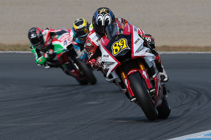 スポット参戦の中須賀克行選手。20番グリッドからの追い上げに期待