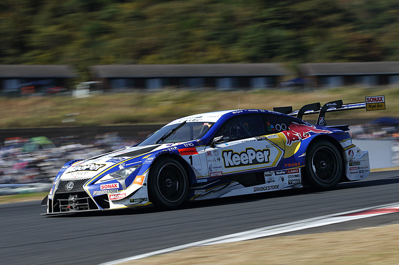 SUPER GT 第7戦 オートポリスのGT500クラスで優勝した1号車 KeePer TOM'S LC500（平川亮/ニック・キャシディ組）