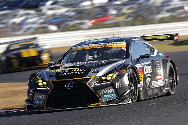 SUPER GT 第7戦 オートポリスのGT300クラスで優勝した96号車 K-tunes RC F GT3（新田守男/中山雄一組）