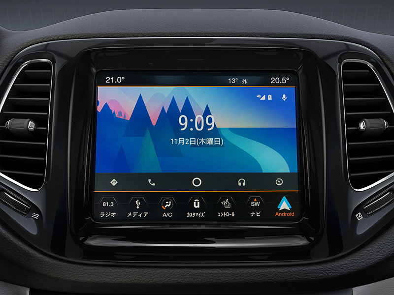 Apple CarPlayとAndroid Autoに対応するオーディオ・ナビゲーションシステム「Uconnect」搭載