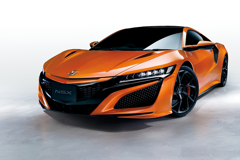 「NSX」2019年モデル（新色「サーマルオレンジ・パール」）