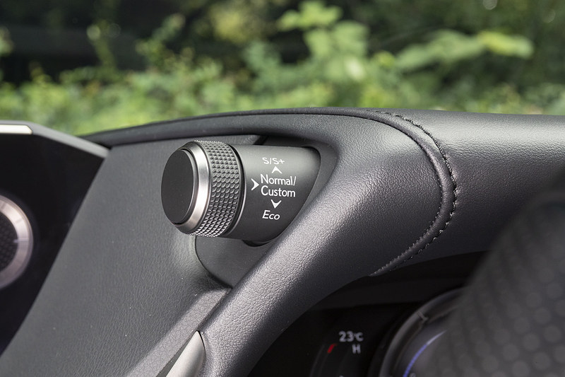 ドライブモードのセレクターにはS/S＋を用意