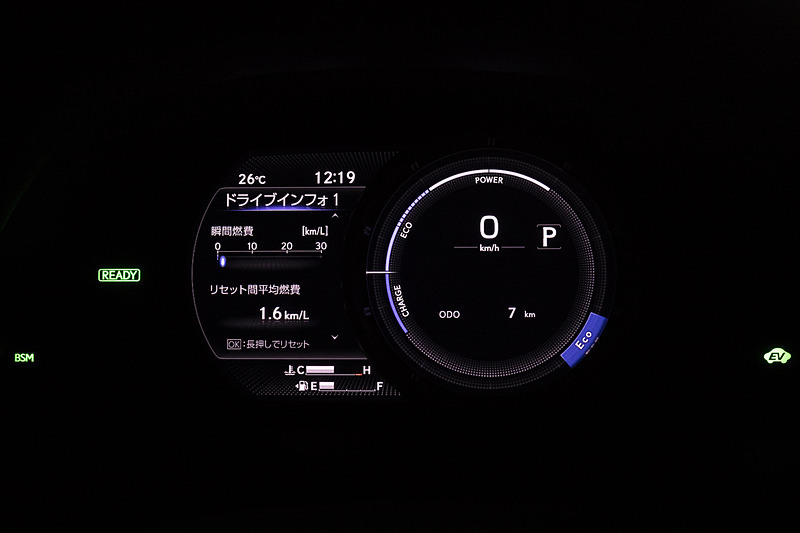 ノーマルモード時の表示