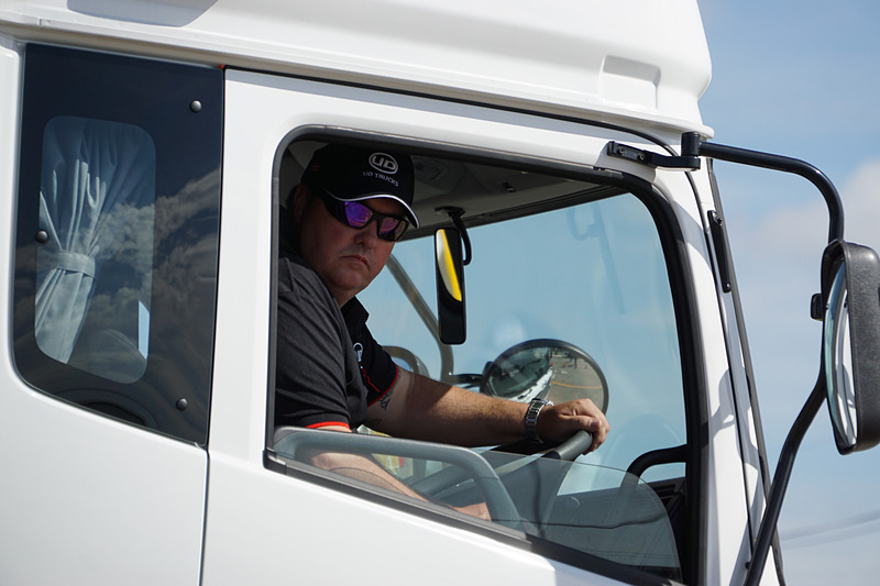 車庫入れの様子