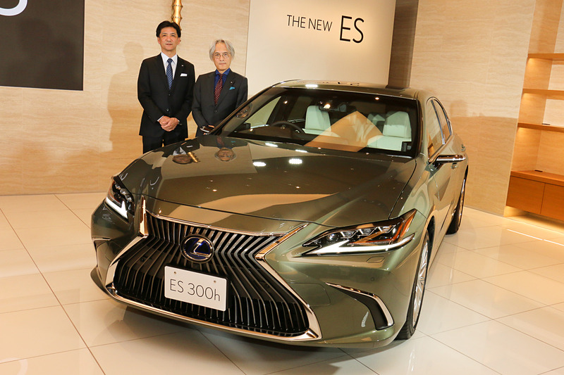 7代目にして日本で初めて販売されるレクサス「ES」